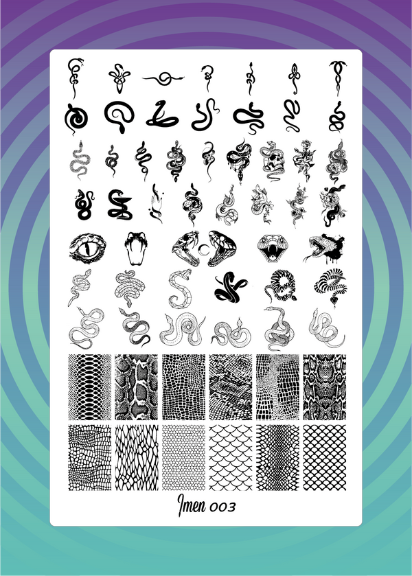 IMEN Stamping Plate #3 — NailMarket product photograph