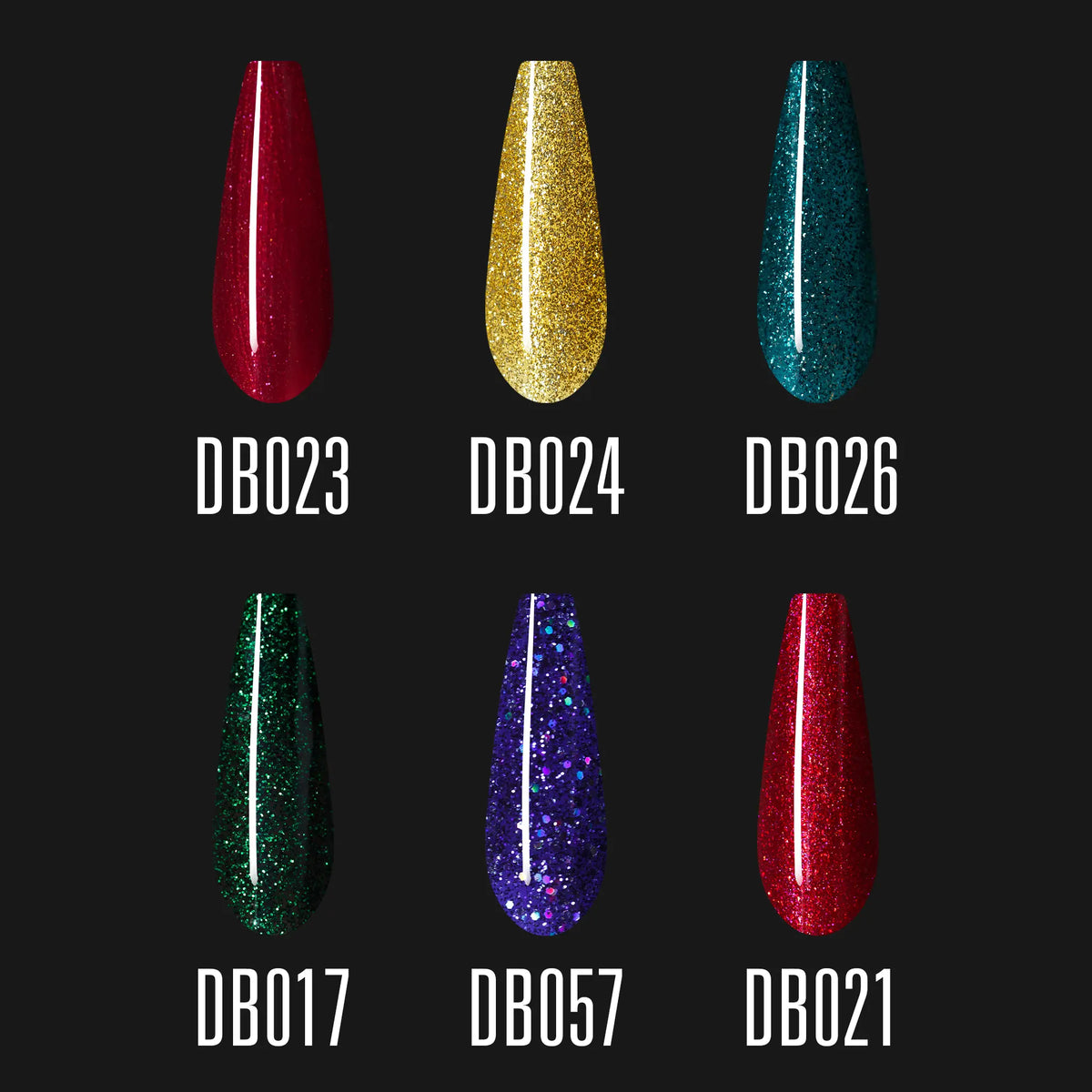 Imen Gel Polish Set (6 pcs) New Year