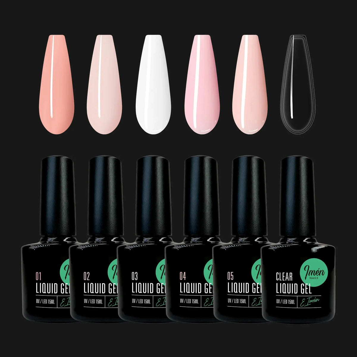 Imen Liquid Gel Set IMEN (6 pcs)