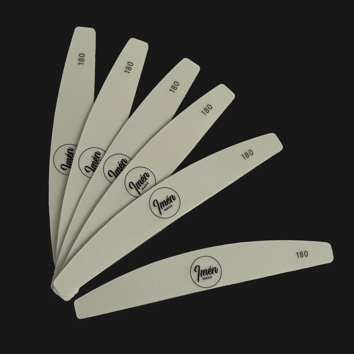 Imen DISPOSABLE NAIL FILE STRIPS 180 grit 25 pcs
