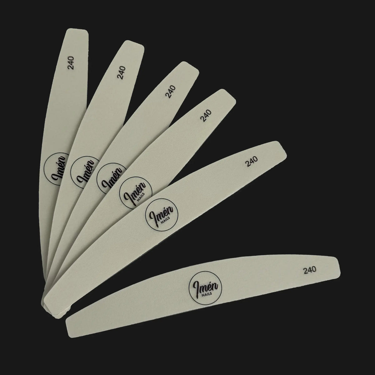 Imen DISPOSABLE NAIL FILE STRIPS 240 grit 25 pcs