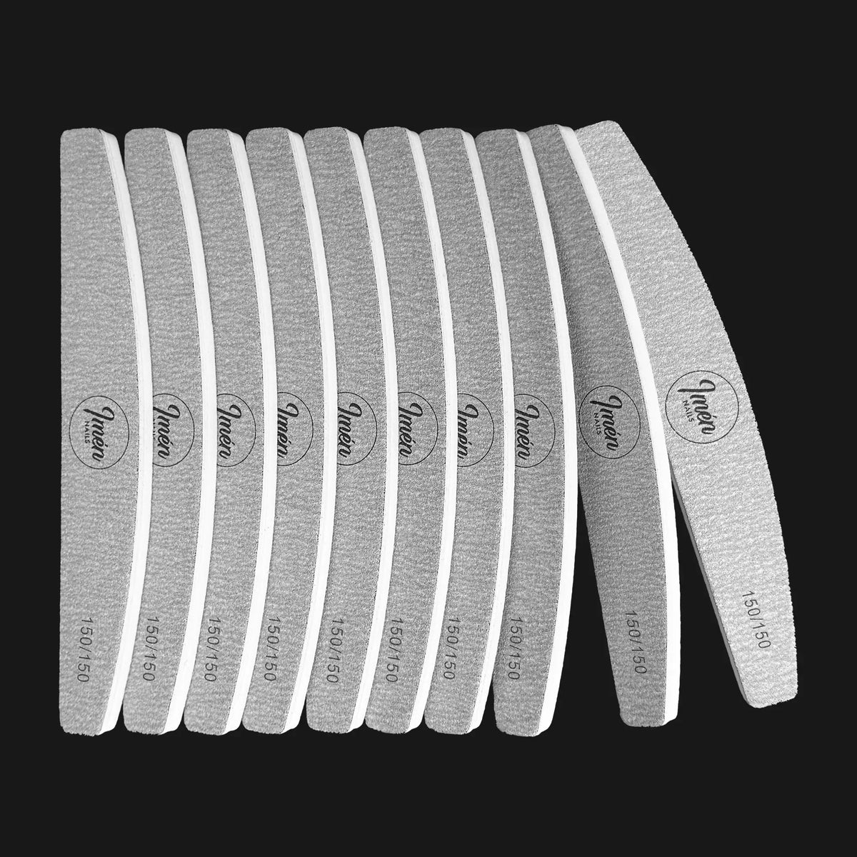 Imen MANICURE BUFF/FILE STRIPS 150/150 grit 10 pcs