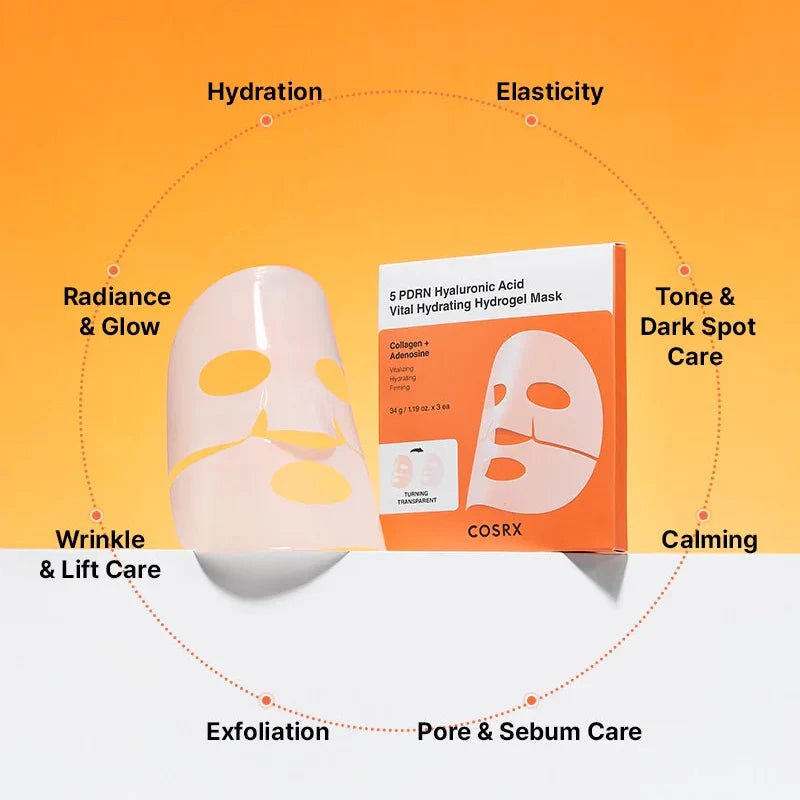 Cosrx 5 PDRN Hyaluronic Acid Vital Hydrating Hydrogel Mask — product image 3