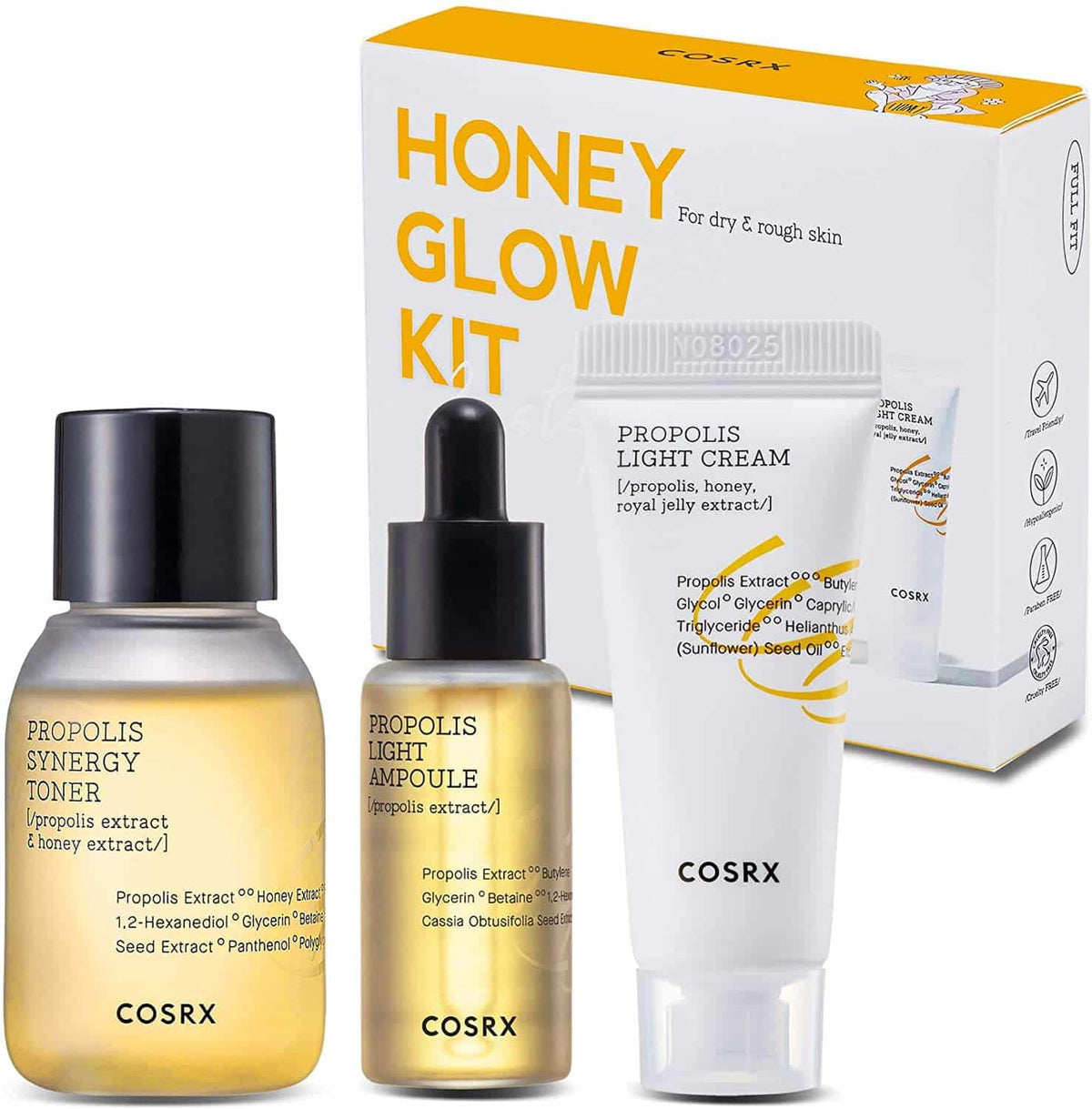 COSRX Honey Glow Propolis Trial Kit 3pcs — product view 1