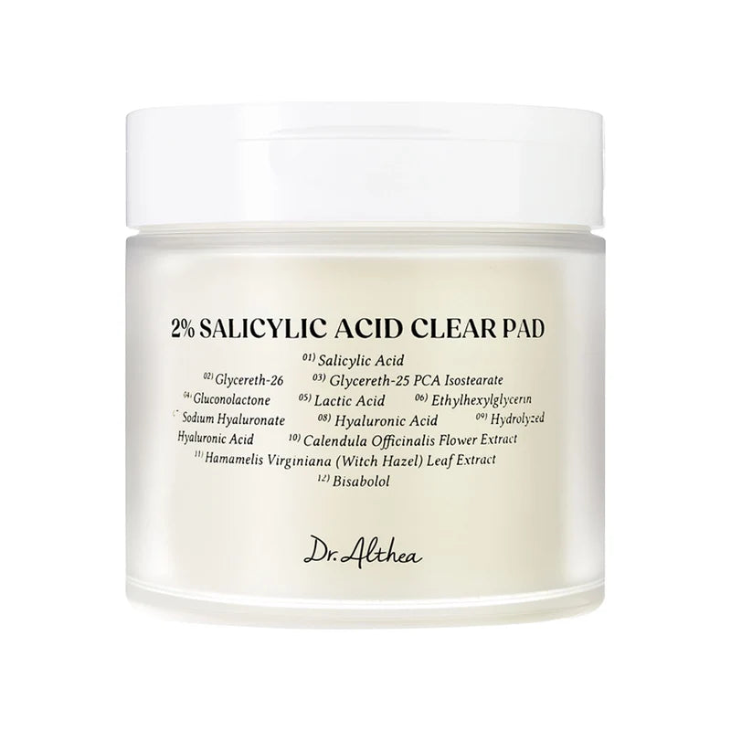 Dr. Althea 2% Salicylic Acid Clear Pad 65pcs — 65pcs