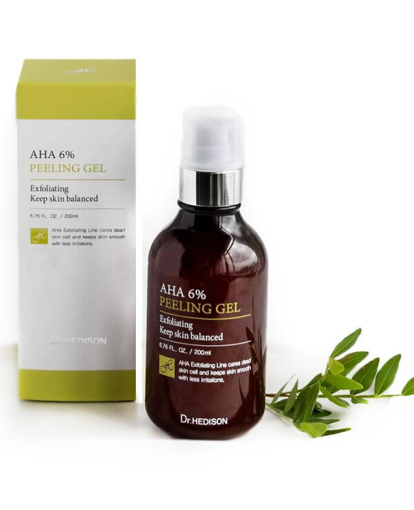 Dr. Hedison AHA 6 % Gel d'épluchage 200 ml — Photo du produit 2