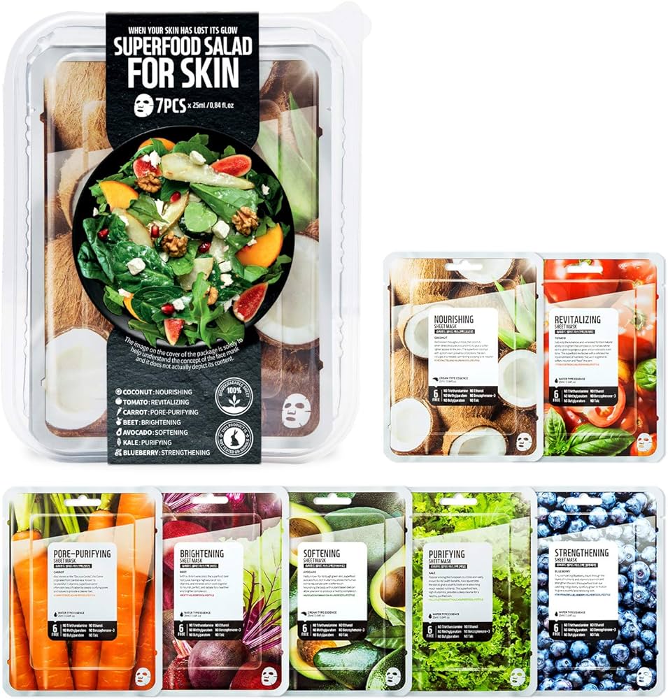 Farmskin Superfood For Skin Facial Sheet Mask Set — product image 6
