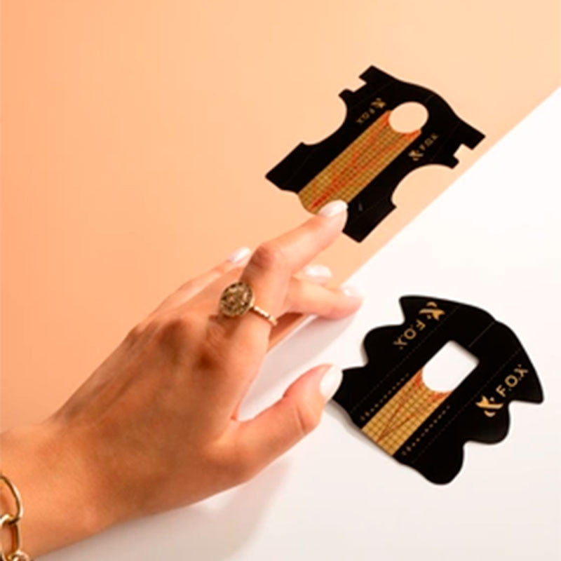 Forms for extension Basic Nail Forms F.O.X - 500 pcs — image 3