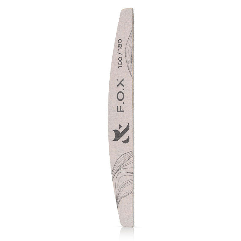 Nail File 100/180 F.O.X, 1 pcs
