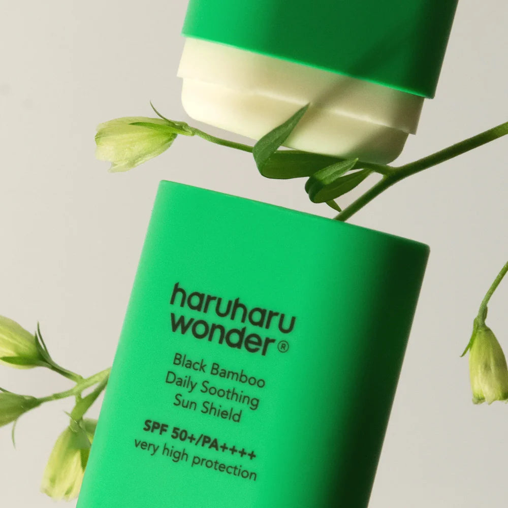 Haruharu Wonder Black Bamboo Daily Rauhoittava aurinkosuoja SPF50 + PA++++ 20 g — Tuotekuva 4