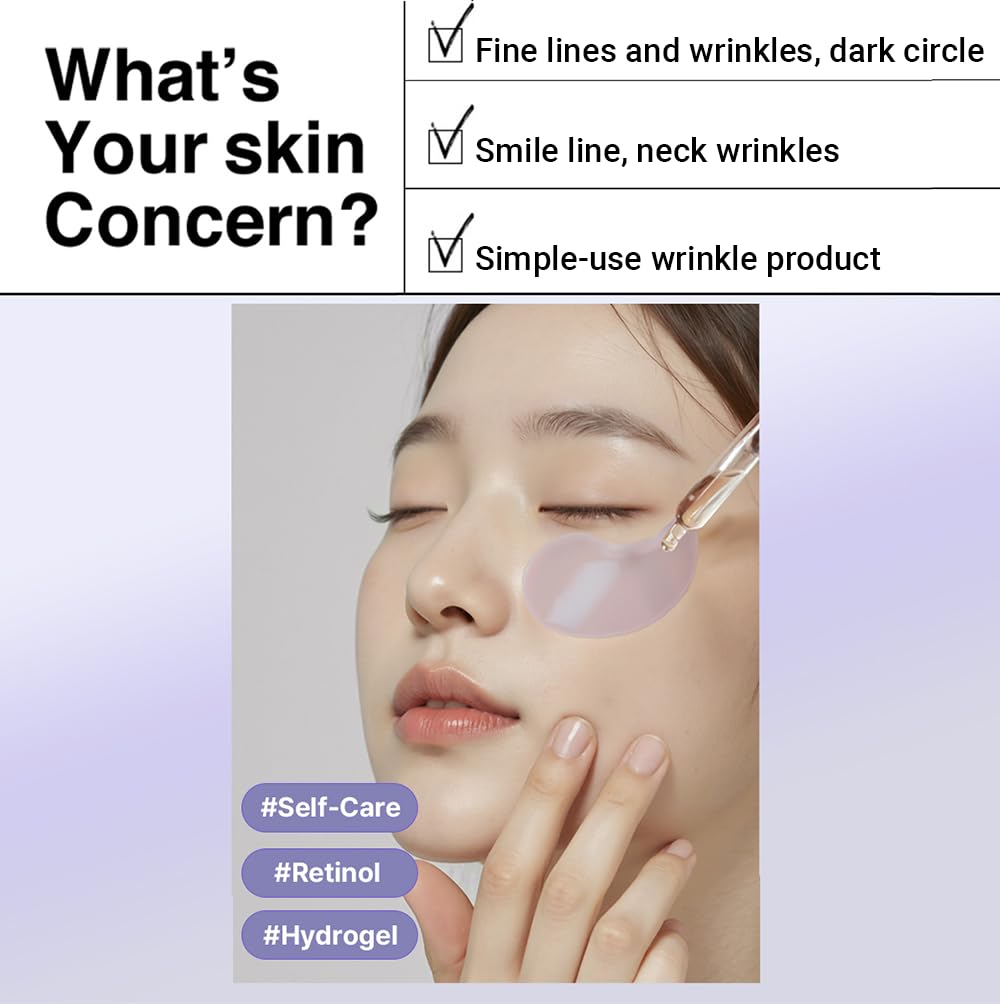Heimish Parche ocular de hidrogel de retinol bakuchiol RX 60pcs — Imagen del producto 8