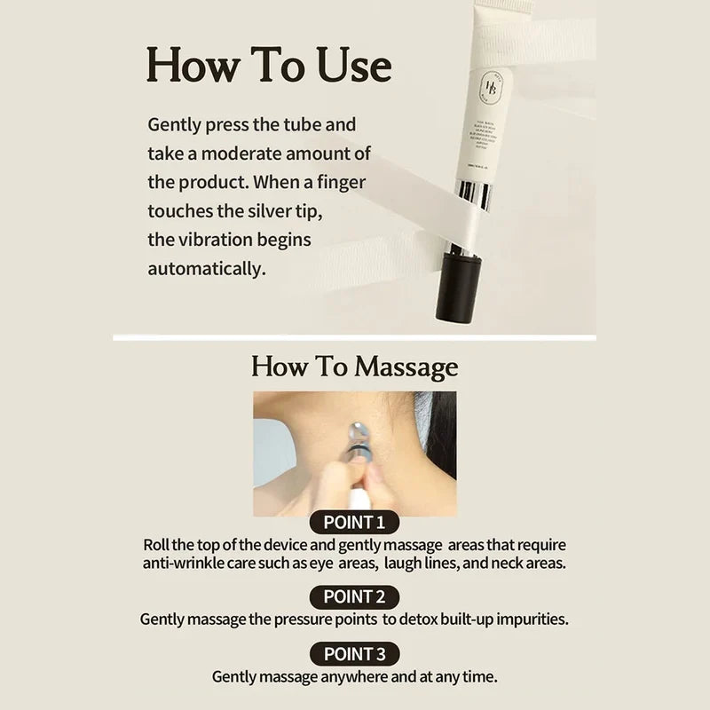 HEVEBLUE Black Yuja Bean Lifting Auto Eye Cream 15ml — product image 2