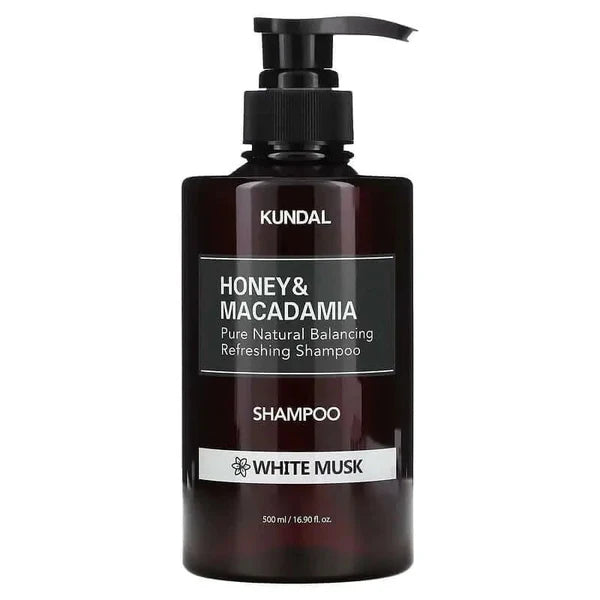 Kundal Honey & Macadamia Shampoo White Musk 500ml — 500ml