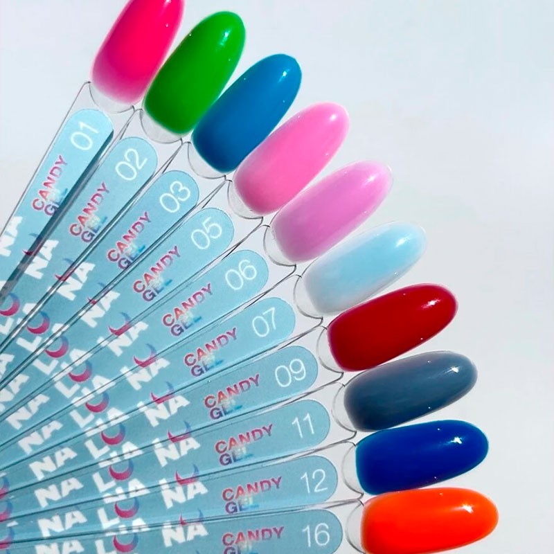 Gel for extension LUNAMOON - Candy Gel Nr 17 - 15 ml — image 4