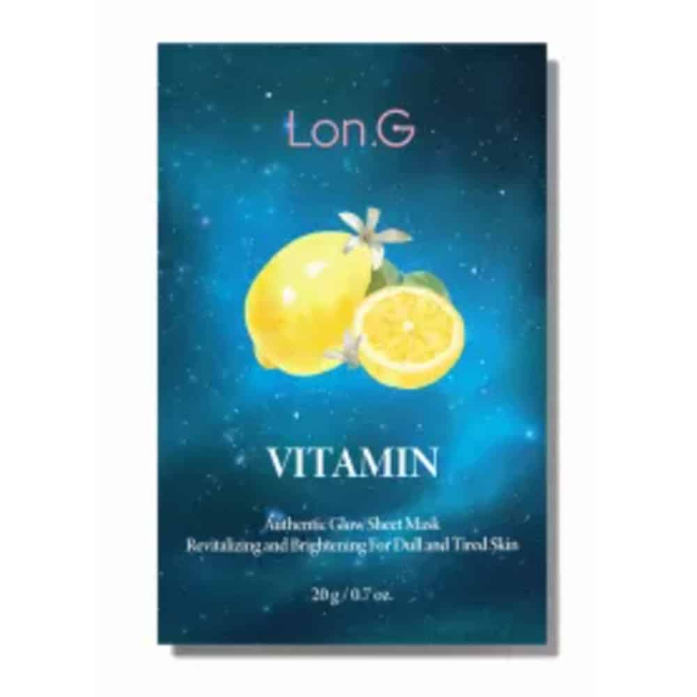 Lon.G Vitamin Authentic Glow Sheet Mask — 1 Mask