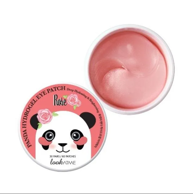 lookATME Panda Hydro Gel Eye Patch Rose 60ea — product image 2