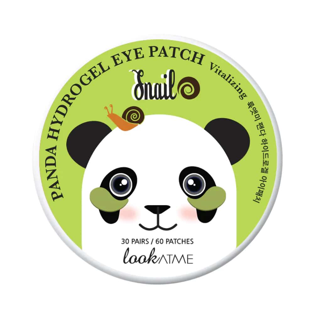 LookATME Panda Hydro Gel Eye Patch Snail 60pcs — 60pcs