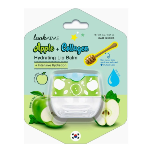 LookAtMe Apple and Collagen Hydrating Lip Balm 6g — 6g