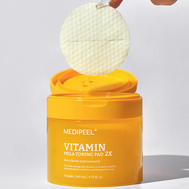Medi Peel Vitamin Mela Toning Pad 2X 140ml 50pcs — product image 3