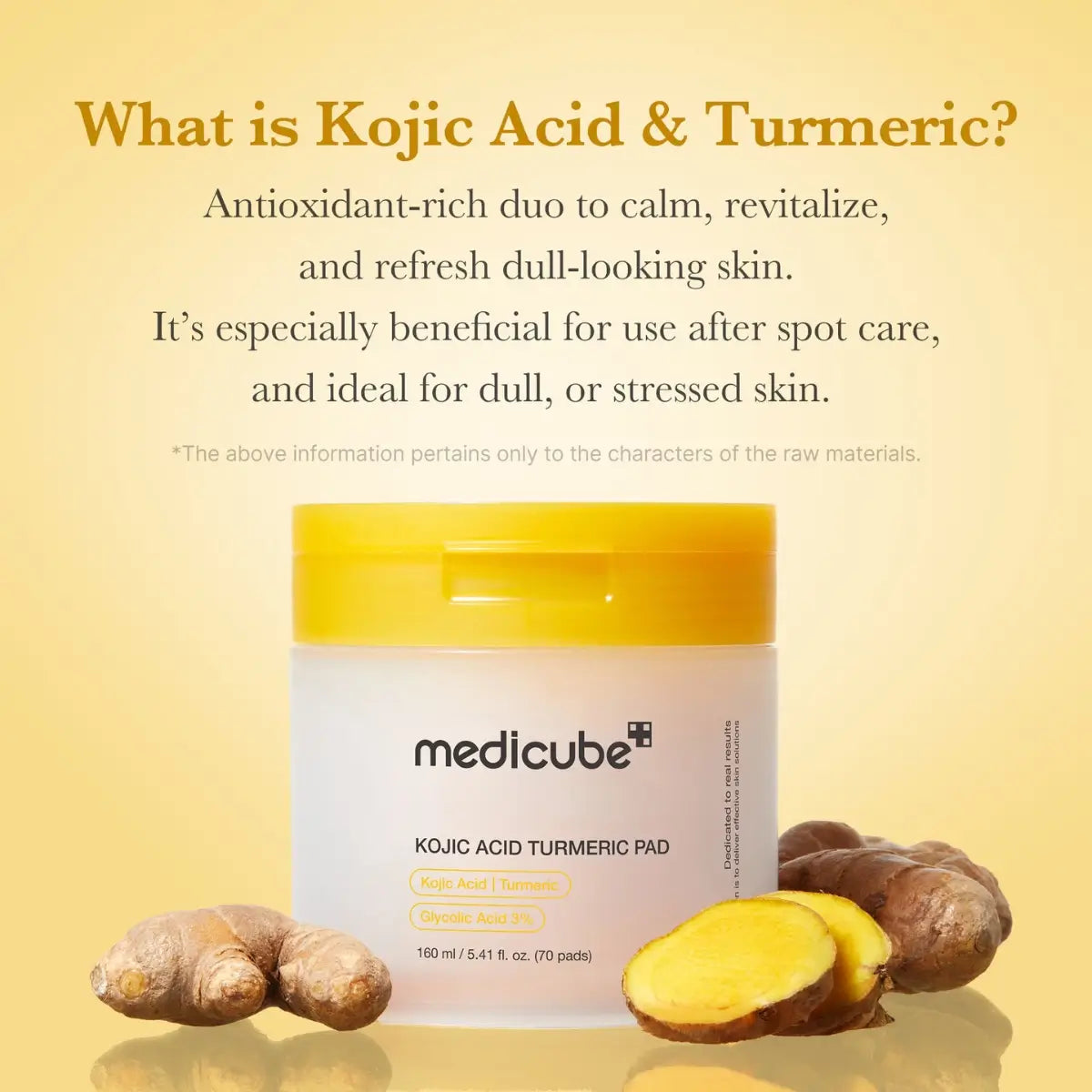 Medicube Kojic Acid Turmeric Pad 70pcs — product image 4