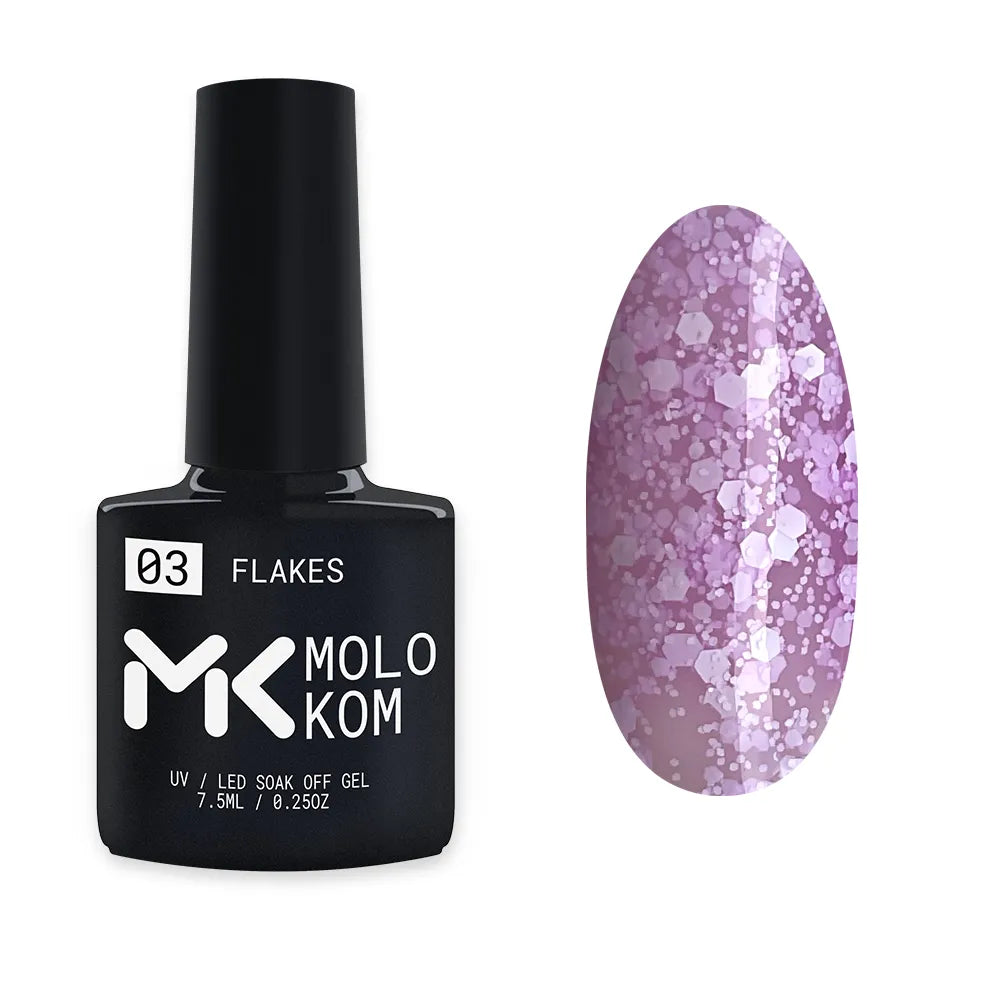 MOLOKOM Gel Polish Flakes 3 7.5 ml