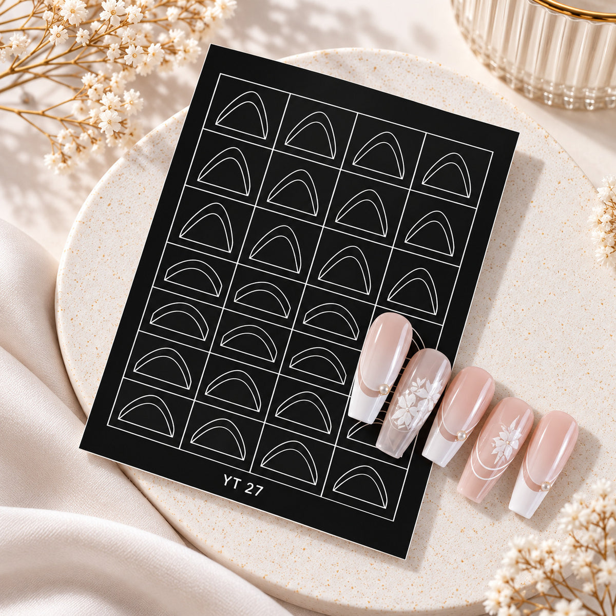 Nail Design Stencils #27