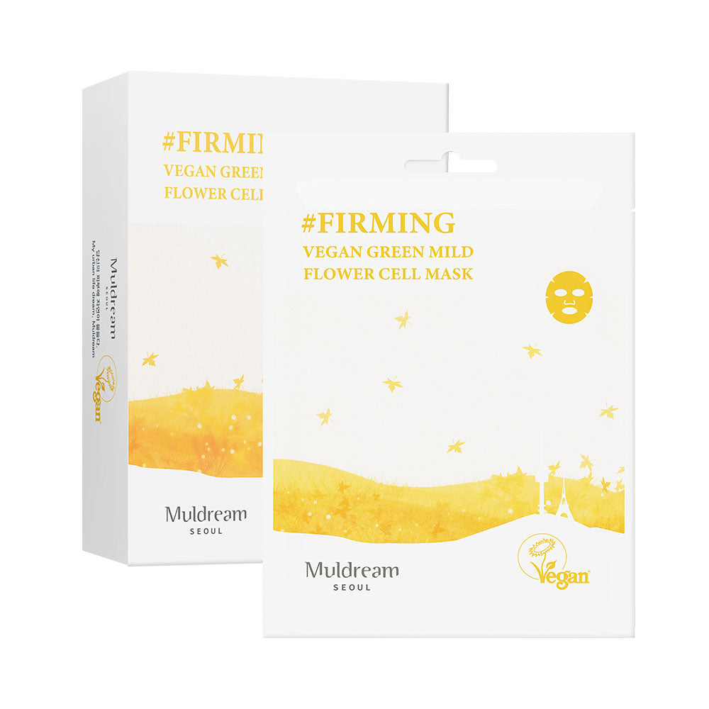 Muldream Vegan Green Mild Flower Cell Mask — Фото товара 4