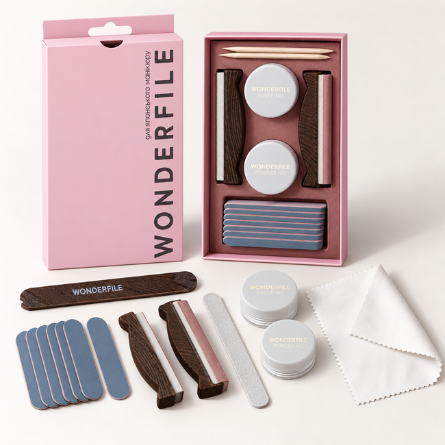 Wonderfile Japanese Manicure Set – japanse manicureset