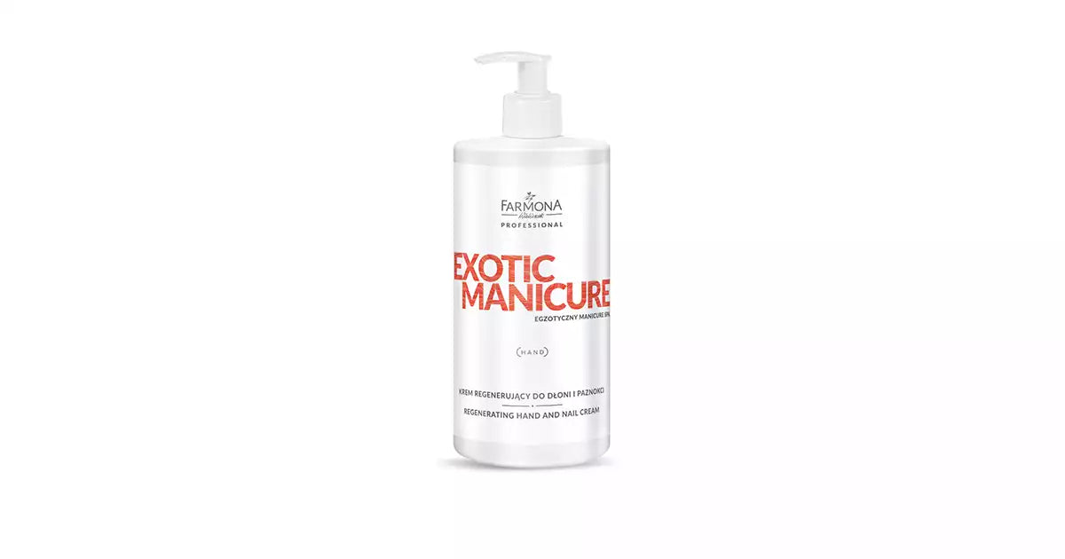 FARMONA Exotic Manicure – crème régénérante pour les mains et les ongles 500 ml