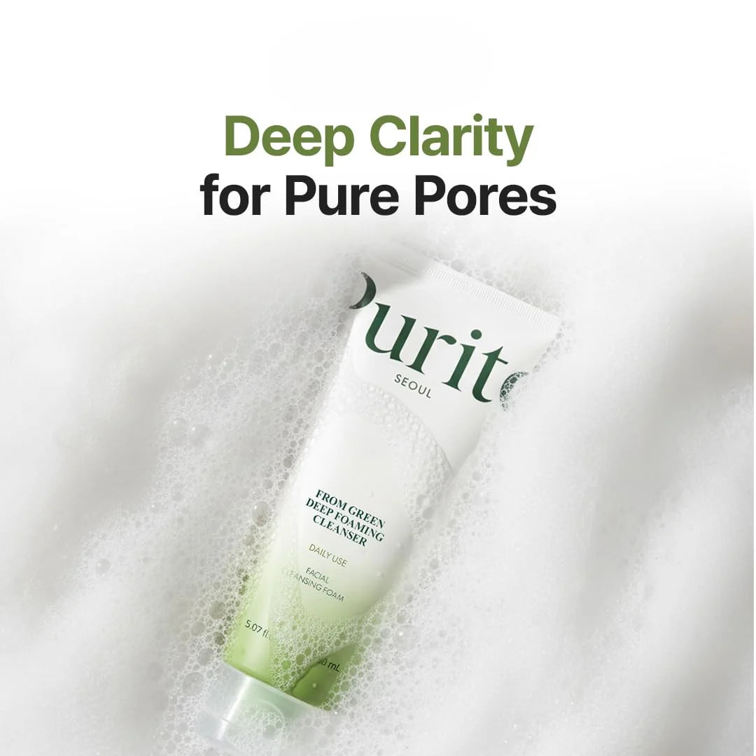 PURITO From Green Deep Foaming Cleanser 150ml — product image 2