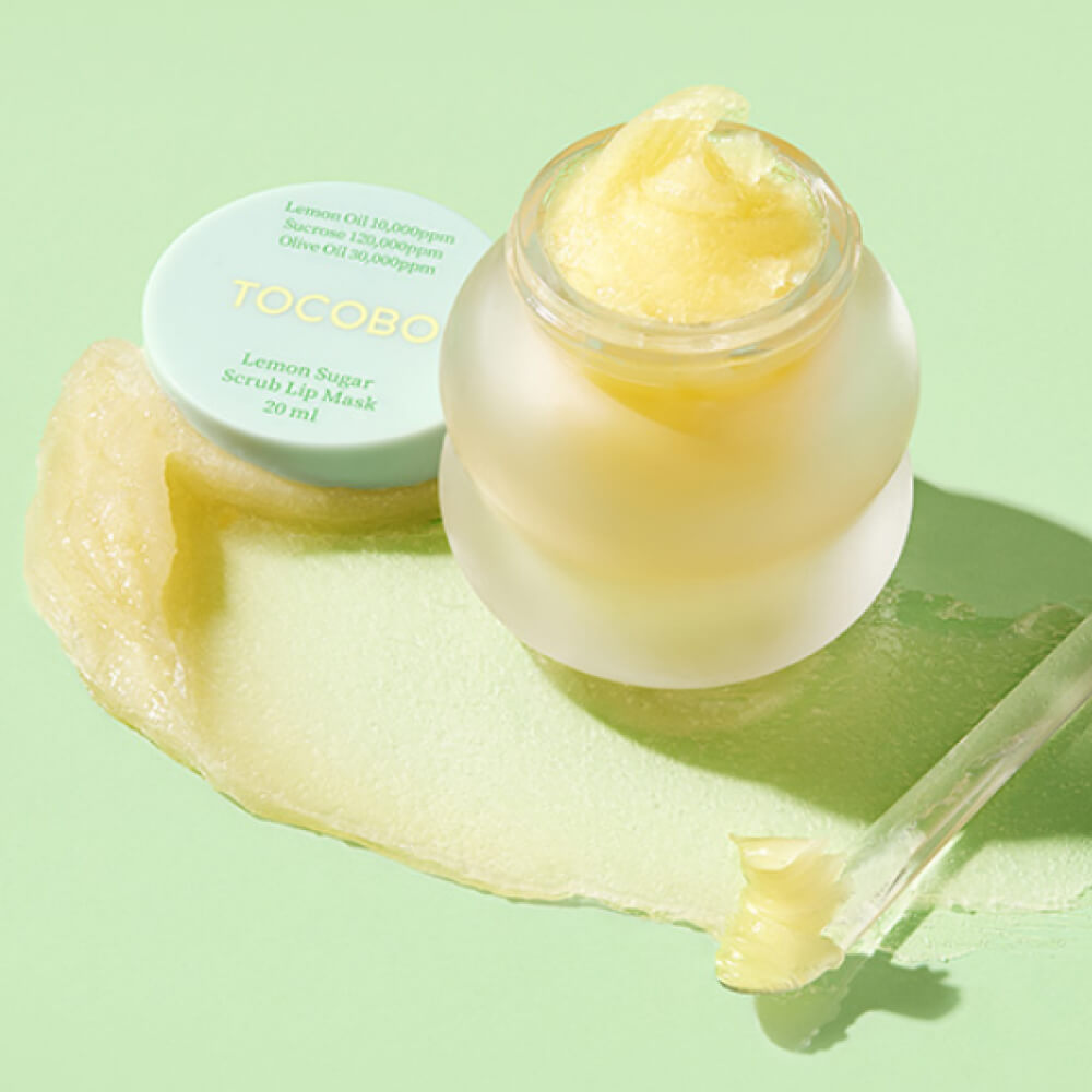 Tocobo Lemon Sugar Scrub Lip Mask 20ml — product image 3