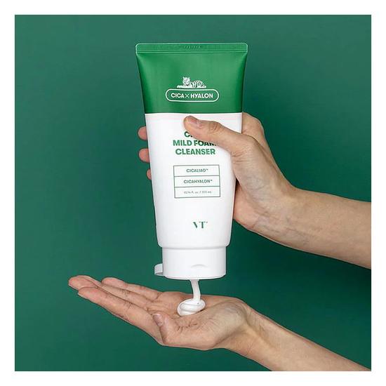 VT Cosmetics Cica Mild Foam Cleanser 300ml — product image 3
