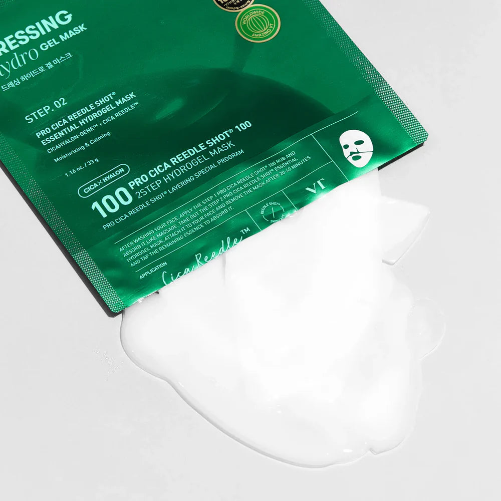 VT Cosmetics Pro Cica Reedle Shot 100 2Step Hydrogel Mask — product image 4