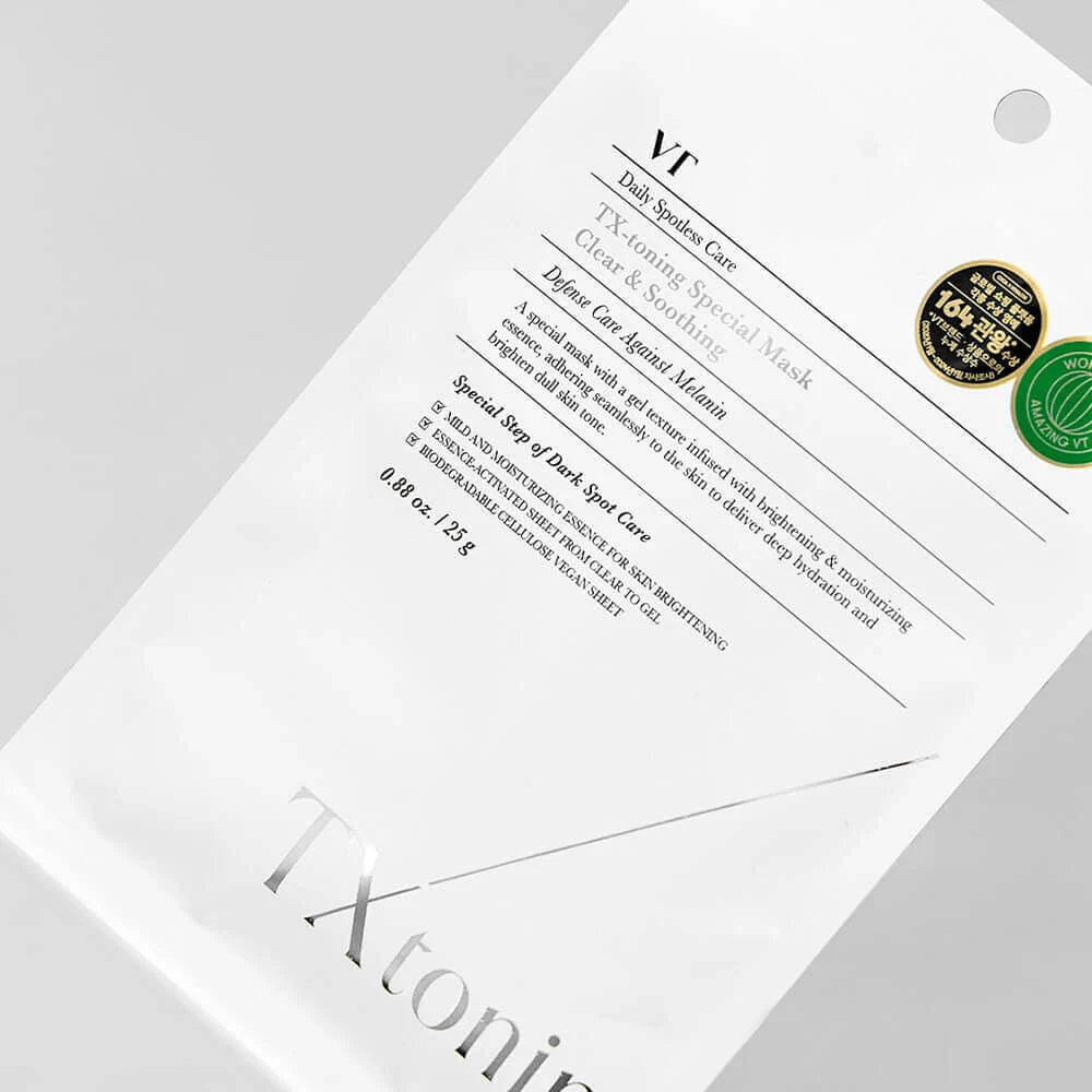 VT Cosmetics TX Toning Special Mask 25g — product image 4