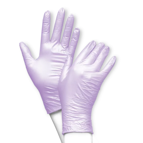 Nitrile Gloves UNIGLOVES Fancy Violet S (100 pcs) — NailMarket product photograph