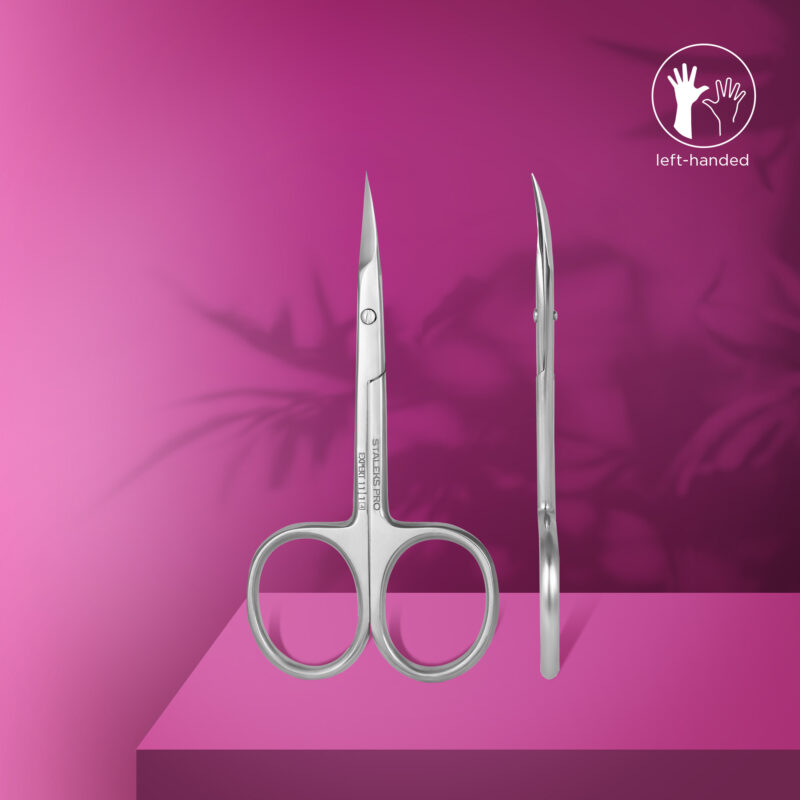 Professional cuticle scissors for left-handed users STALEKS EXPERT 11 TYPE 1