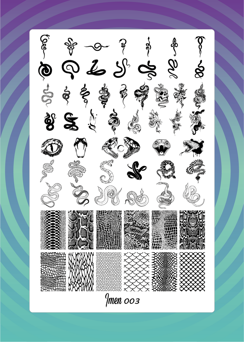 IMEN Stamping Plate #3 — NailMarket product photograph