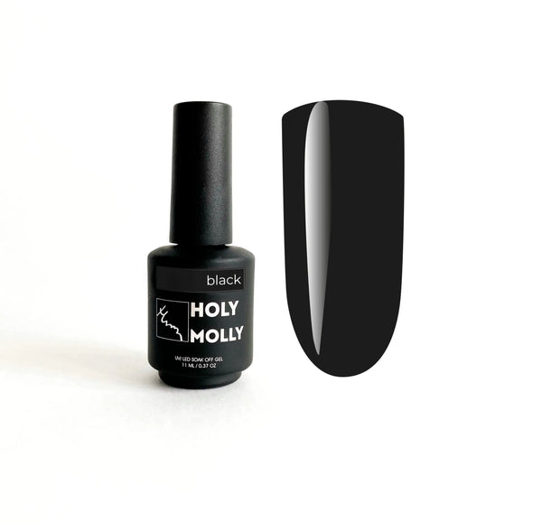 Gel Polish Holy Molly BLACK 11 ml — product image