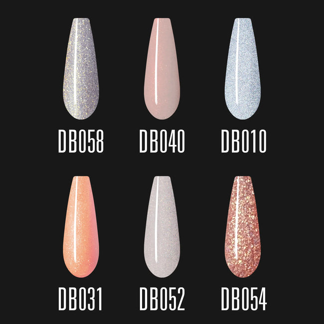 Imen Gel Polish Set (6 pcs) Elegant Shine