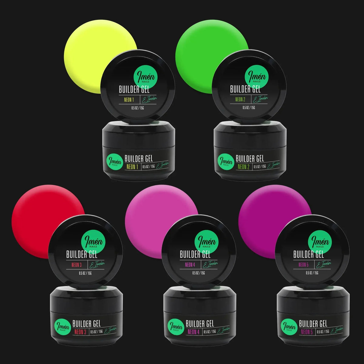 Imen Builder Gel Set Builder Gel Neon
