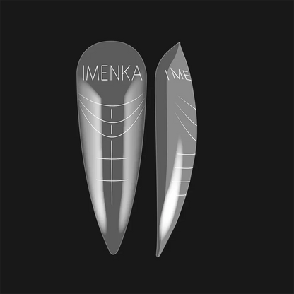 Imenka Nail Forms Imenka "Almond" v2, 140pcs