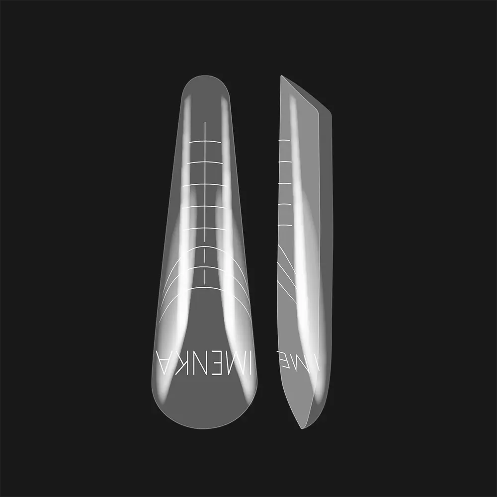 Imenka Nail Forms Imenka "Arched Almond" v2, 140pcs