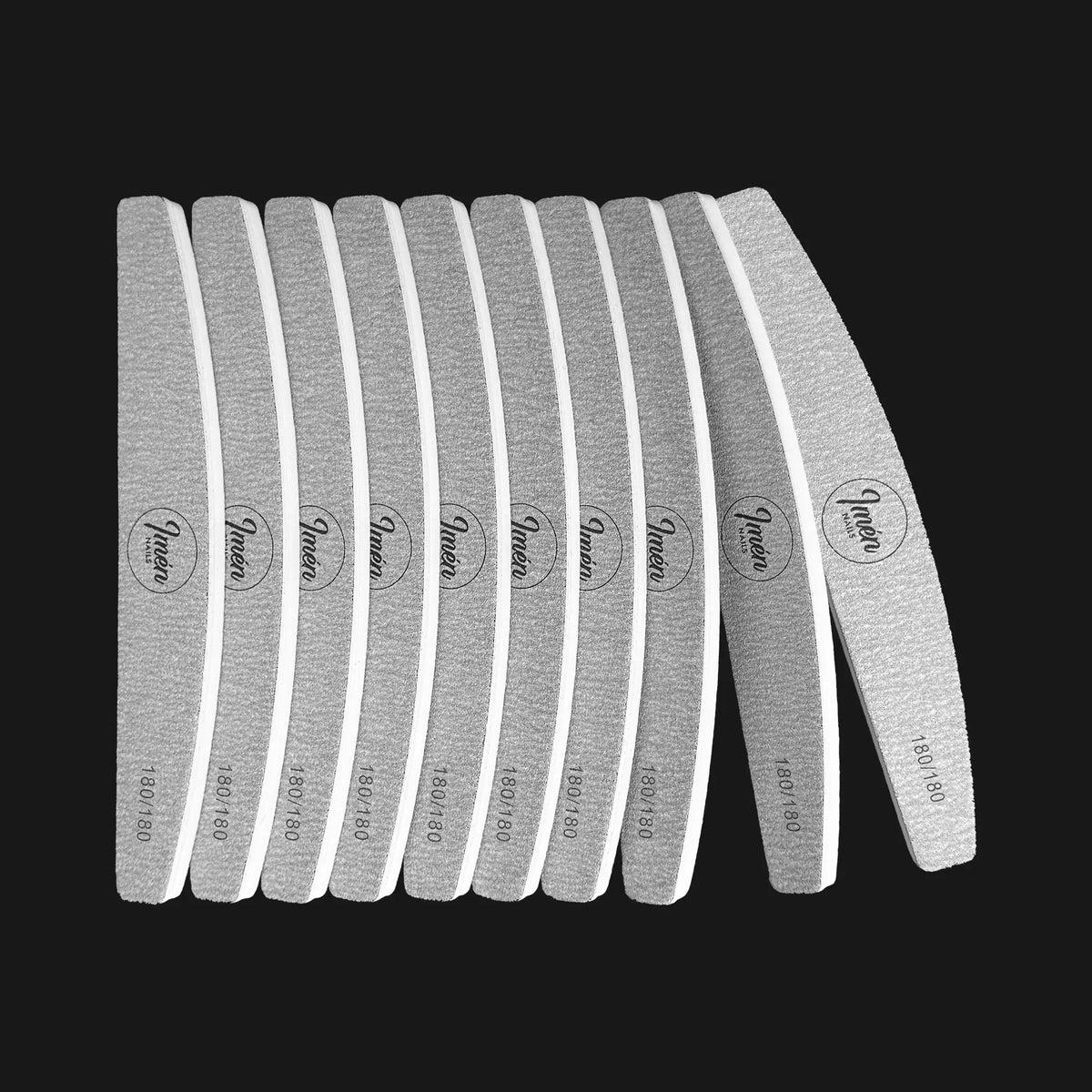 Imen MANICURE BUFF/FILE STRIPS 180/180 grit 10 pcs