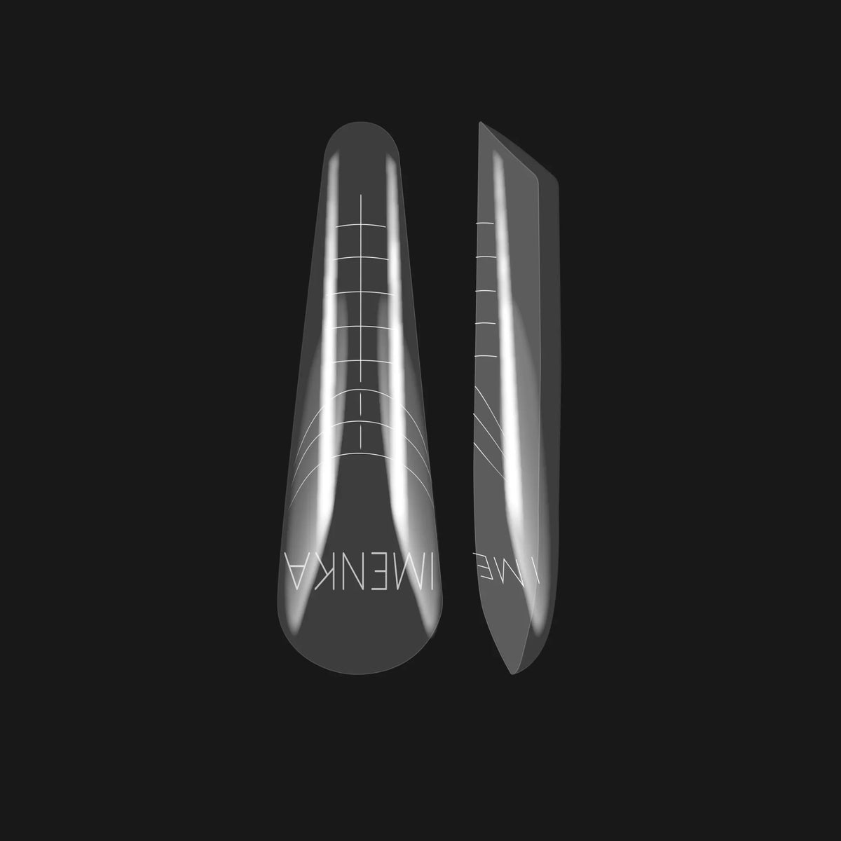 Imenka Nail Forms Imenka "Russian Almond", 180pcs