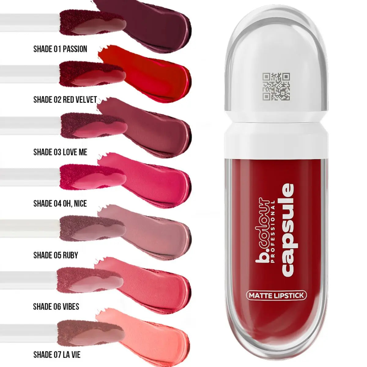7Days B.COLOUR PROFESSIONAL CAPSULE Matte Liquid Lipstick SuperStay 5.5ml — Фото товара 1