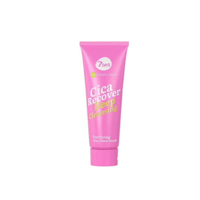 7Days Masque visage en argile purifiante CICA RECOUVREMENT 80 ml — Photo du produit 1