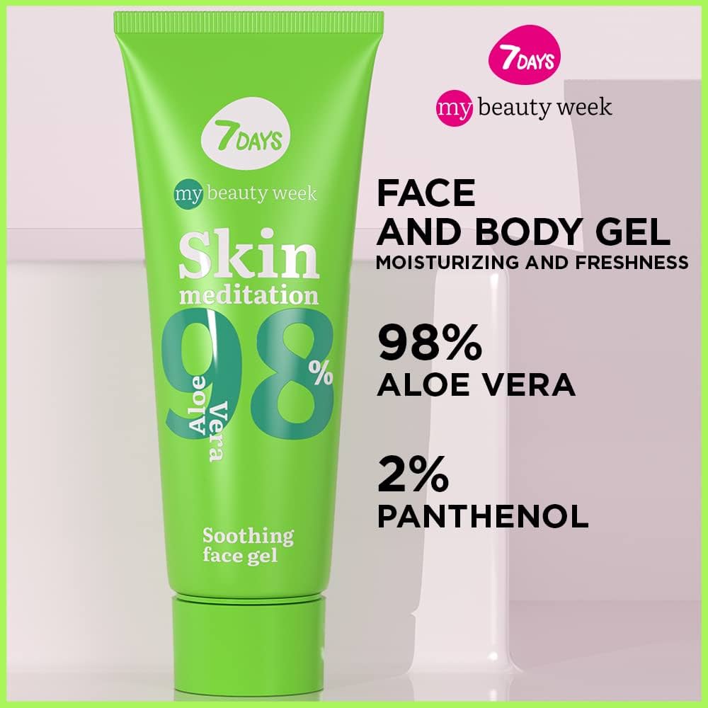 7Days Soothing Face Gel SKIN MEDITATION 80ml — Фото товара 1