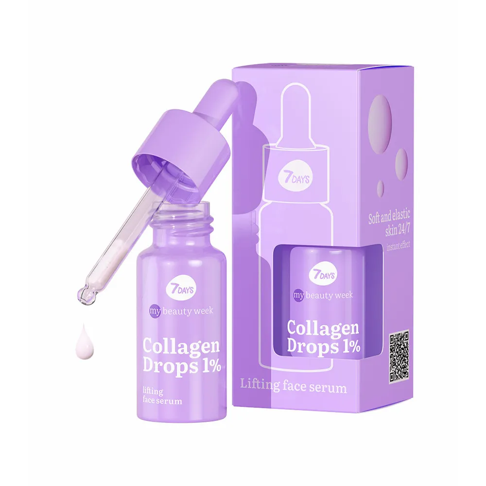 7Days Lifting Face Serum Collagen Drops 20ml — product view 1