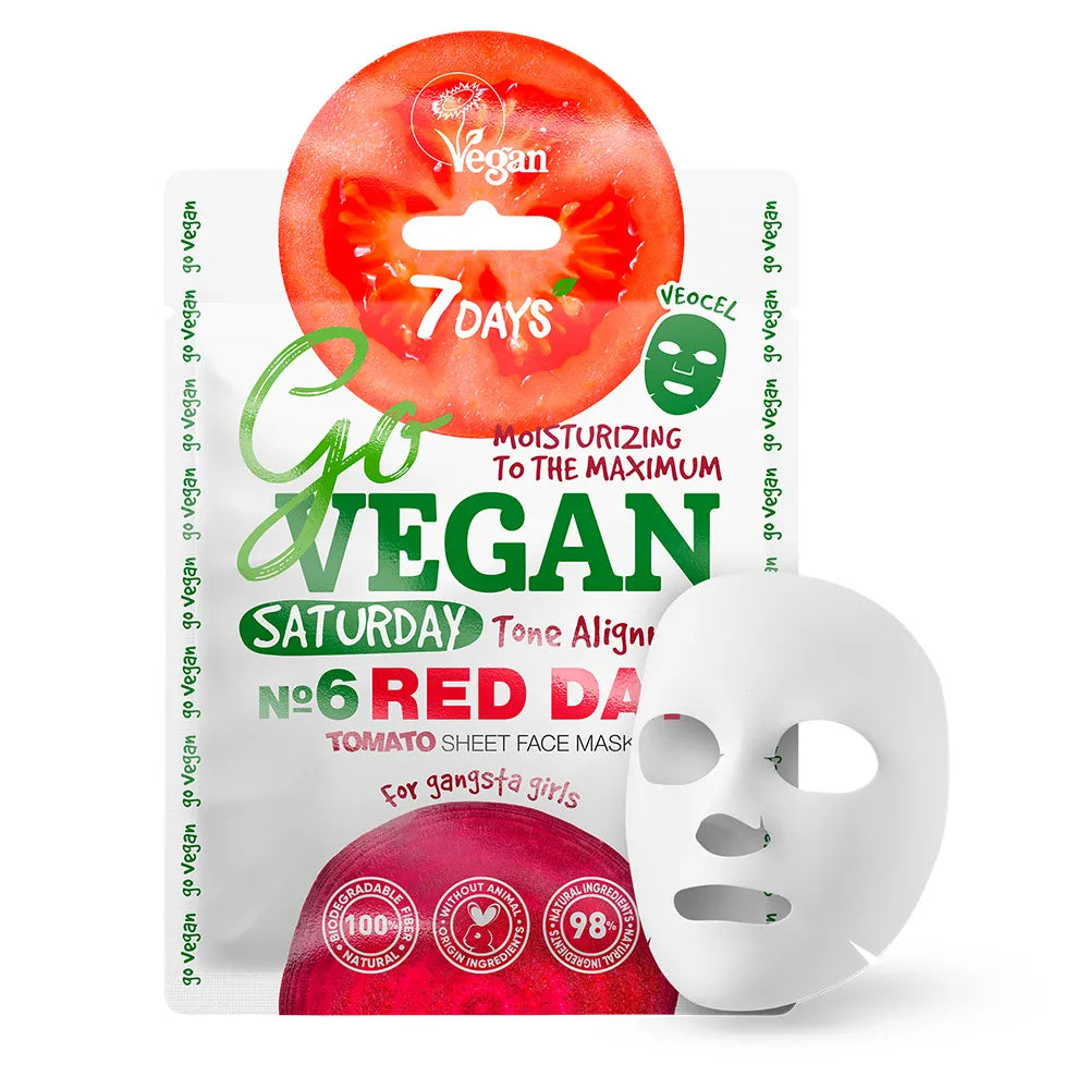 7Days Go Vegan Masks 25 ml — Produkta attēls 2