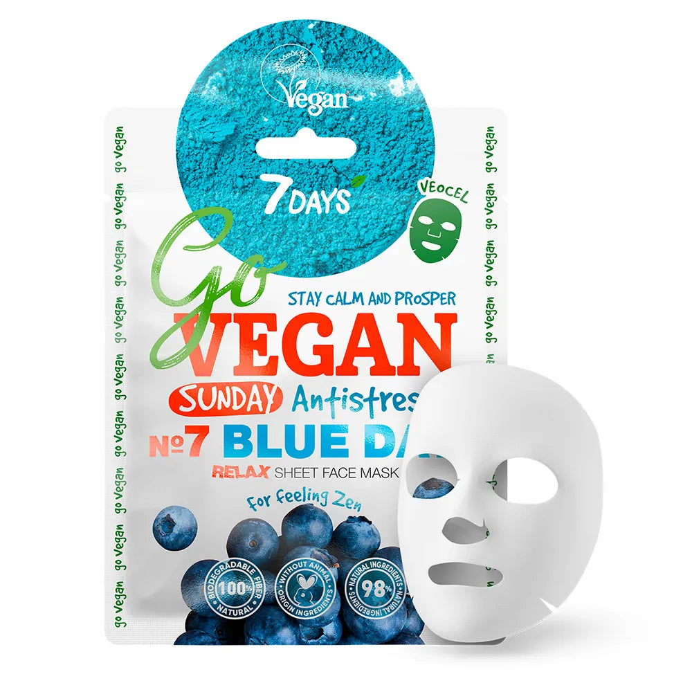 7Days Go Vegan Masks 25 ml — Produkta attēls 4